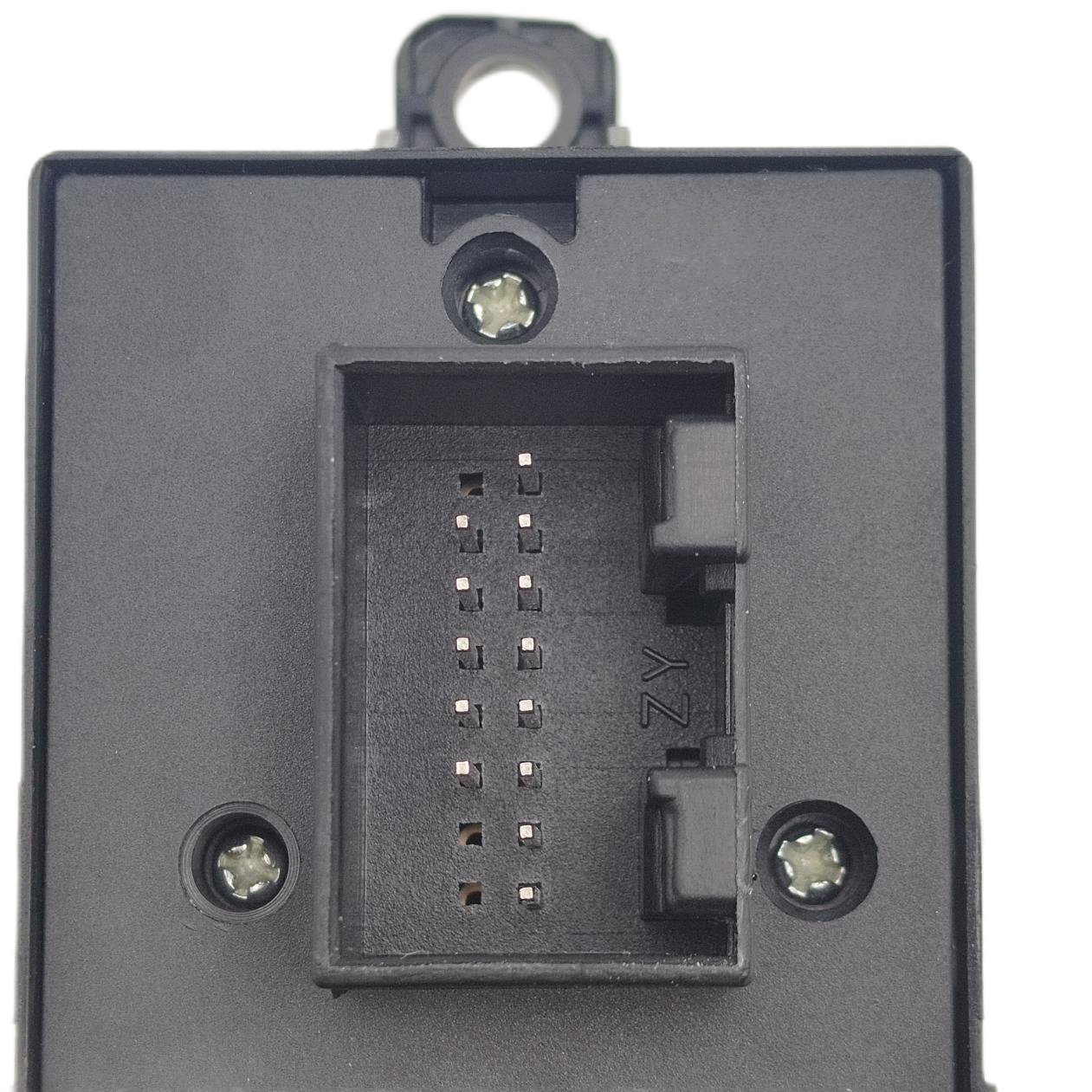JHB007E 7M6 959 857 7M6959857 7M4 959 857B 7M4959857B 13PIN Green Light ABS Plastic Car Window Lifter Switch for VW Seat New