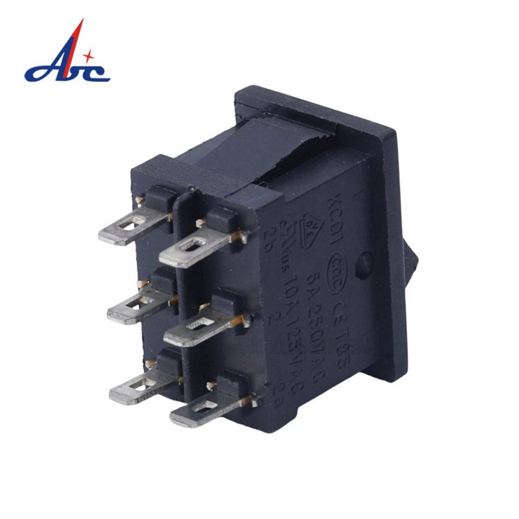 Mini SPST On Off Rocker Switch AC Toggle Switch Use For Car Auto Boat Household Appliances 15A 250V 20A 125V