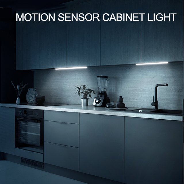 Ultra-Thin Cabinet Closet Light 3 Color Dimmable 5v Usb Rechargeable Kitchen Cabinet Closet Wardrobe Led Motion Sensor Alu Light