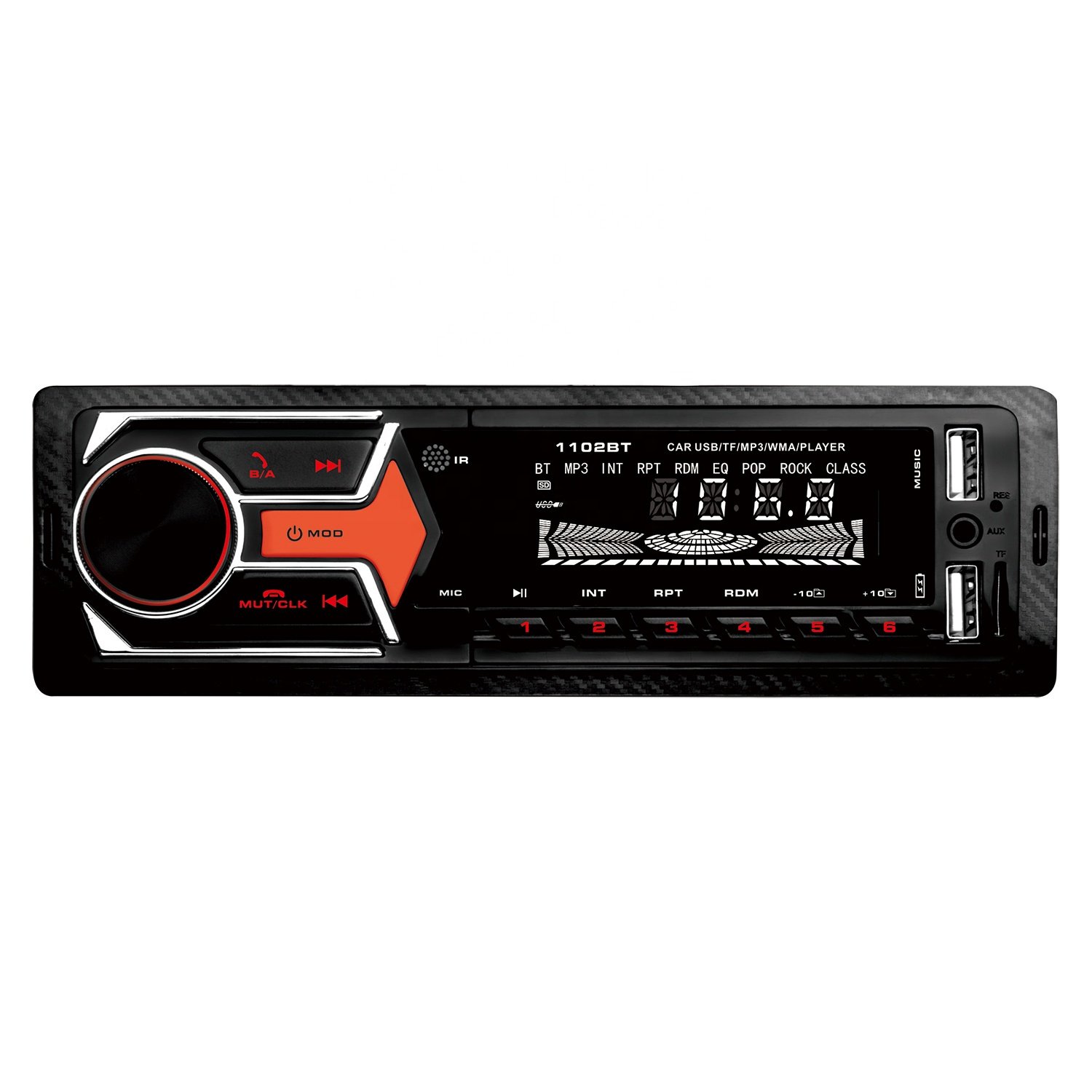 Car Radio Mp3 Usb Player Iso Universal Car Radio Bluetooth Pioneer Bluetooth Speakers for Car Radio Para Carro Bluetooth V5.0