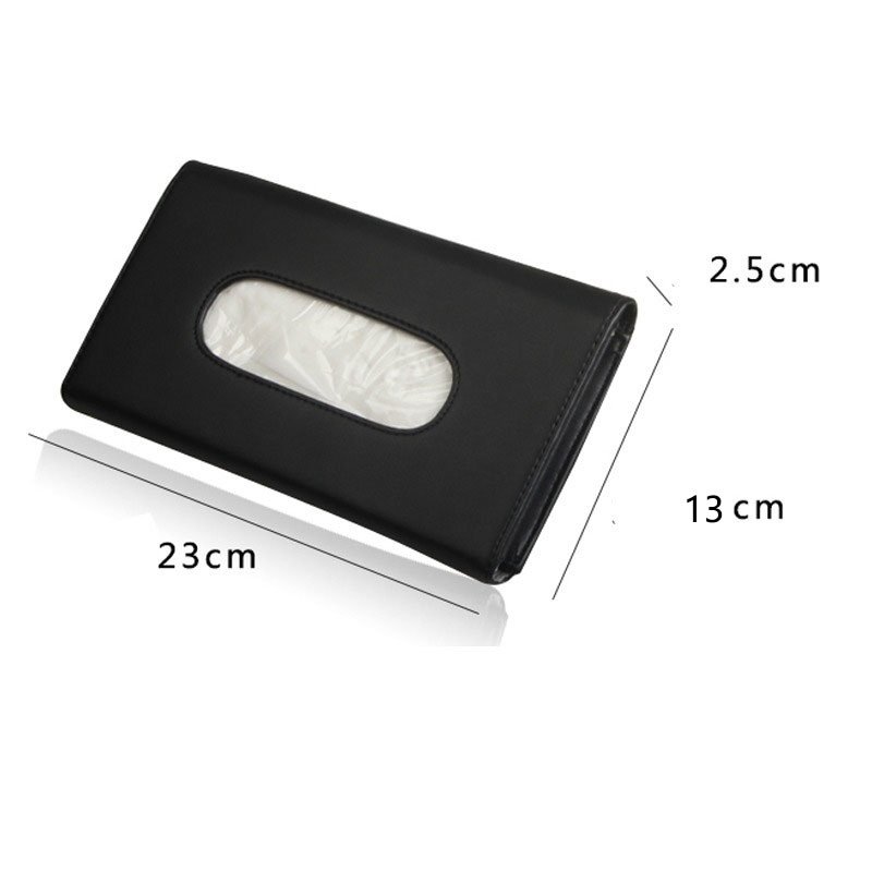 Universal Car Tissue Box and Sun Visor Holder Interior Kits Auto Storage Decoration Accessory Universal Masks Storage Box