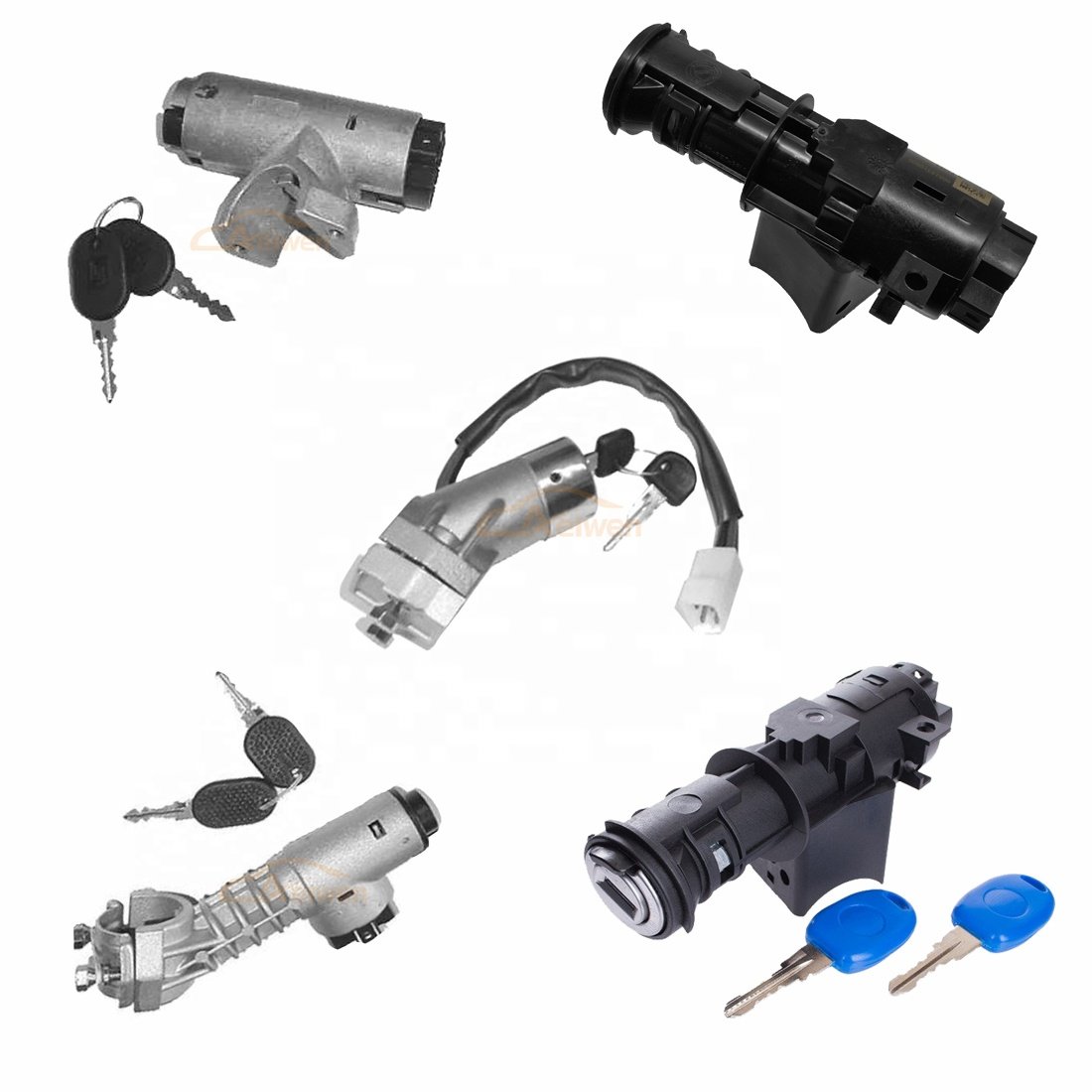 Aelwen Ignition Starter Switch Fit for VW for AUDI for Mercedes for BMW for Ford for Mitsubishi for TOYOTA for Honda for Kia