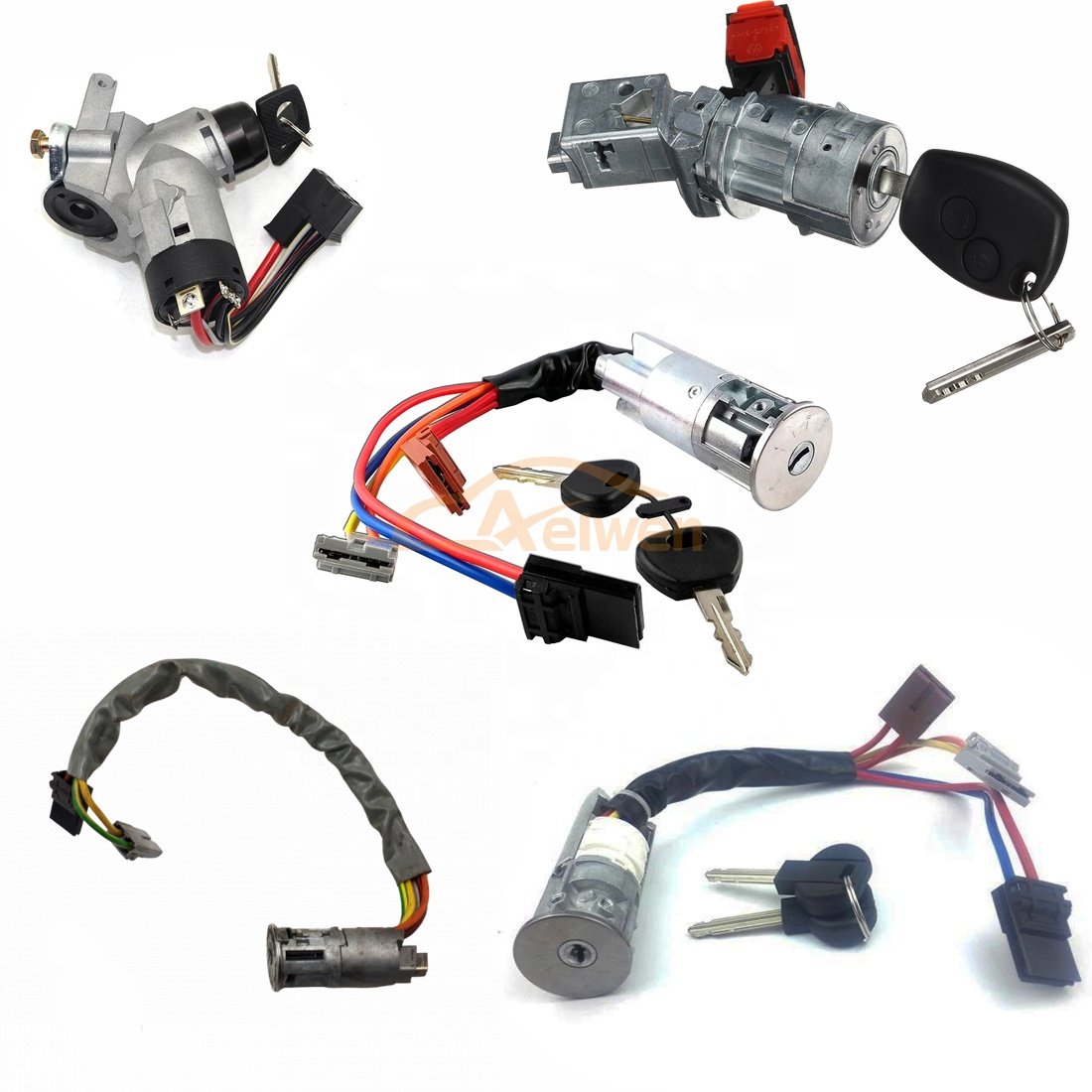 Aelwen Ignition Starter Switch Fit for VW for AUDI for Mercedes for BMW for Ford for Mitsubishi for TOYOTA for Honda for Kia