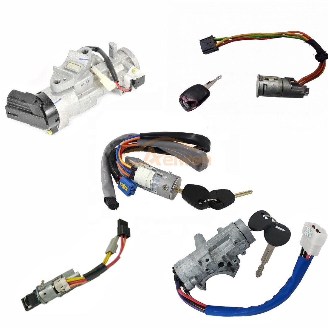 Aelwen Ignition Starter Switch Fit for VW for AUDI for Mercedes for BMW for Ford for Mitsubishi for TOYOTA for Honda for Kia