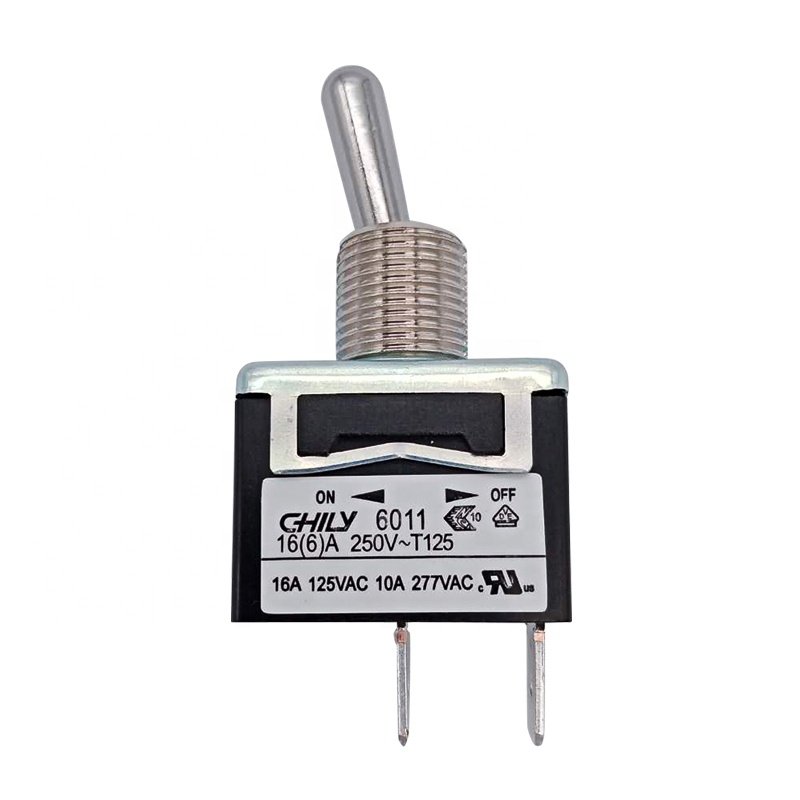 UL16A 125V 2 Pin ON-OFF SPST Toggle Switch for Auto Parts