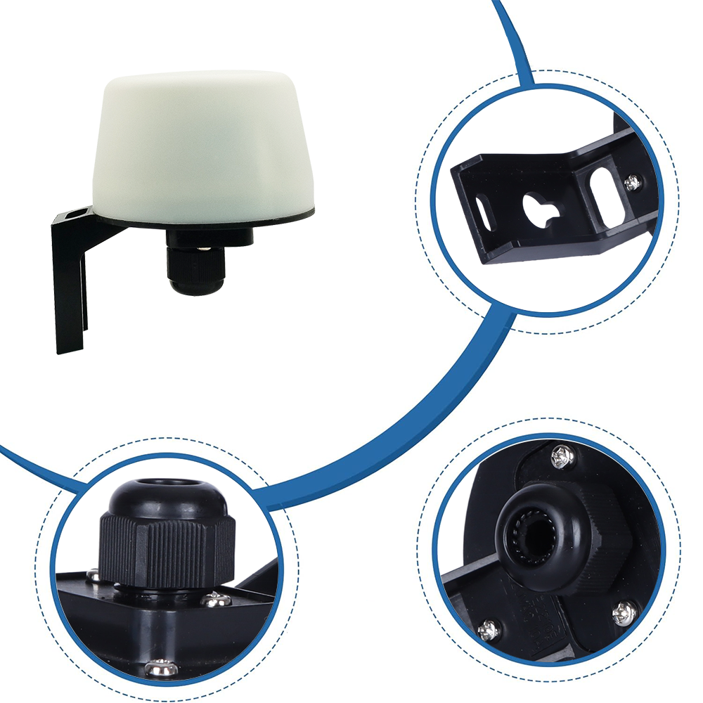 CNRIYA 8A Auto on Off Electronic Photocontrol Photocell/Photoswitch/Fotocontrol/Photocontrol/Day Night Switch for Outdoor Light