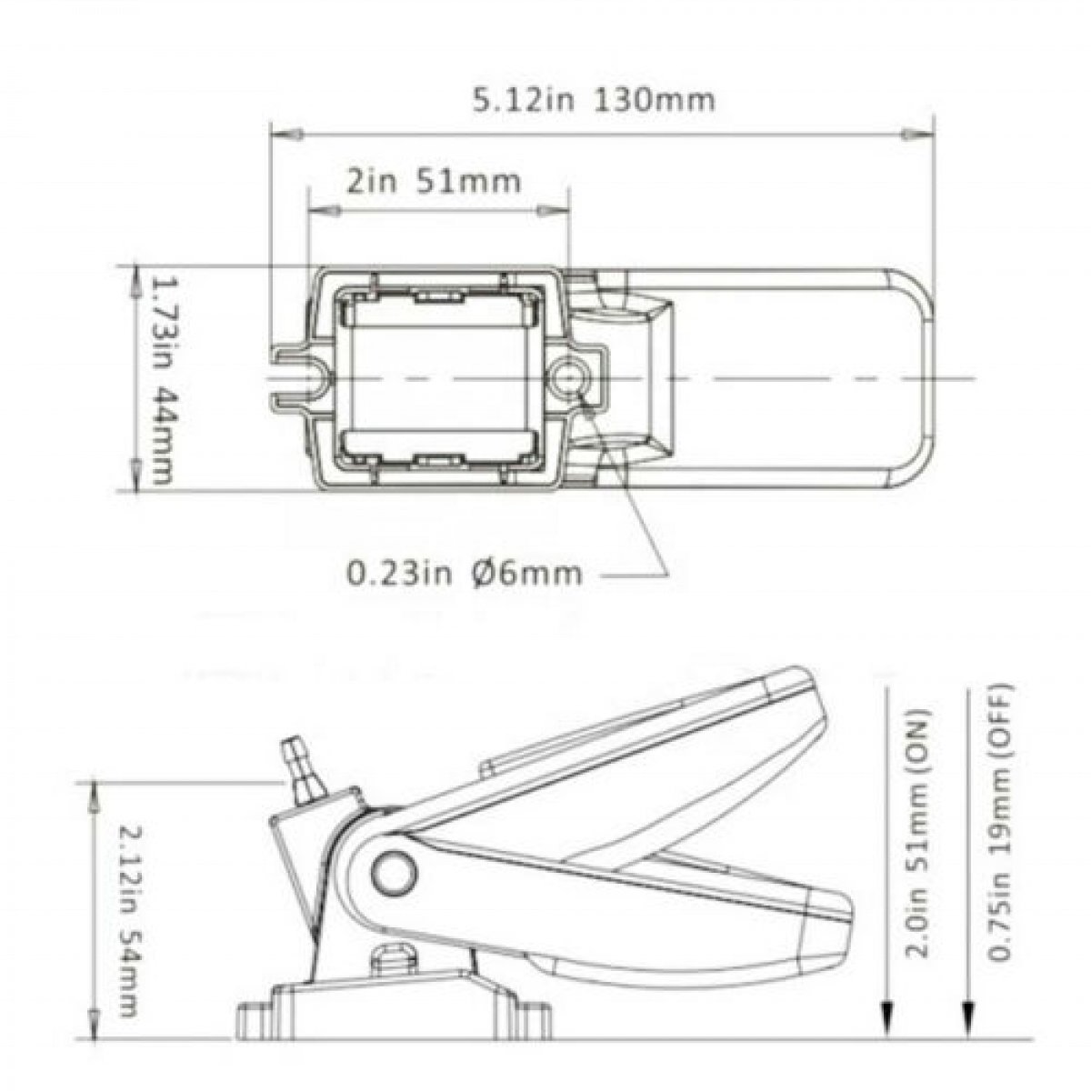 Manufactory Direct Marine Bilge Pump Float Switch for Water Level Control 12V 24V 32V