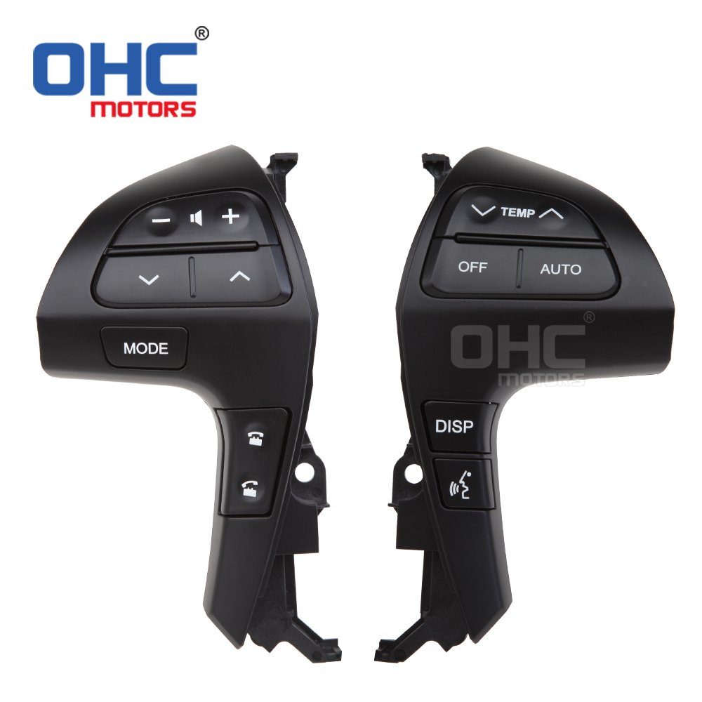Steering Wheel Remote Control Switch Fit for TOYOTA CAMRY HIGHLANDE 06-11 Car Steering Wheel Control Audio Switches Ohc Motors