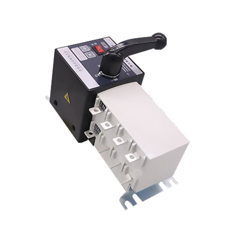 3P/4P 100 Amp 250 Amp 500 Amp AC Auto&Manual Transfer Switch Double Power Automatic Transfer Switching