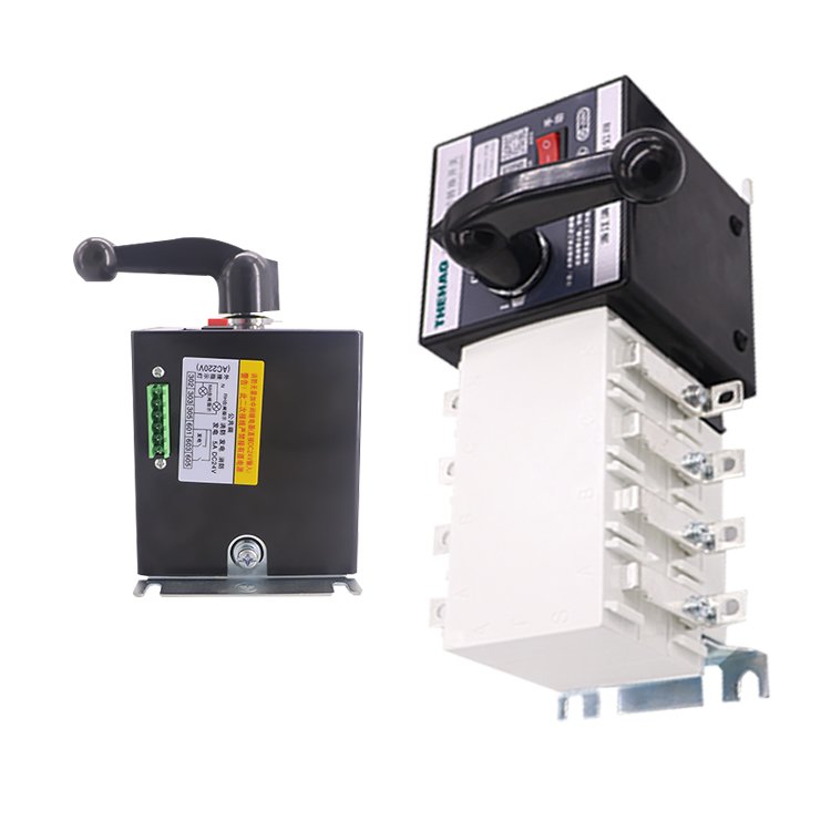 3P/4P 100 Amp 250 Amp 500 Amp AC Auto&Manual Transfer Switch Double Power Automatic Transfer Switching