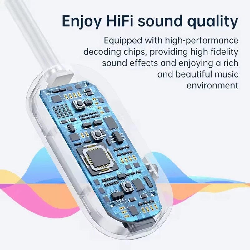 Bluetooth 5.4 Audio Transmitter Receiver 3.5MM AUX Hifi Stereo Music Wireless Adapter With Mic for Car Airplane TV PC Speaker