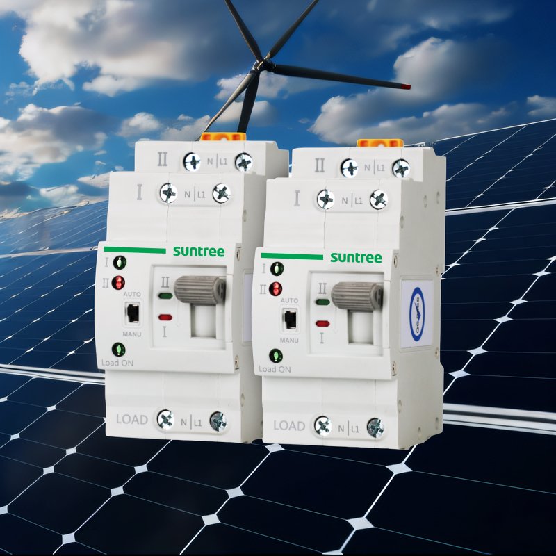 50a 63A Automatic Changeover Switch Hot Sale Changeover Switch Integrated Circuit Switch Power