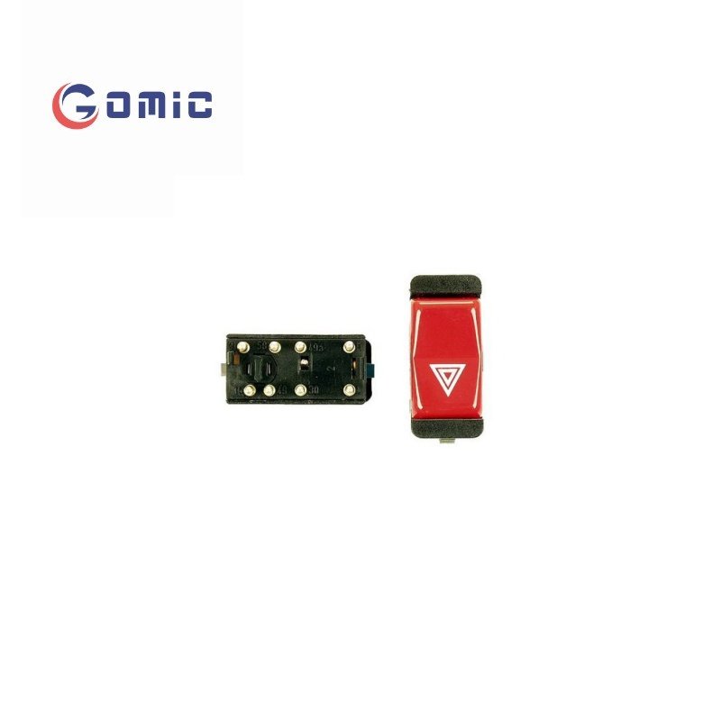 GOMIC Auto Parts 0008209010 Warning Emergency Hazard Light Switch for Mercedes Benz W123 W201 W126 R107 350SD 190E 190D 380SL
