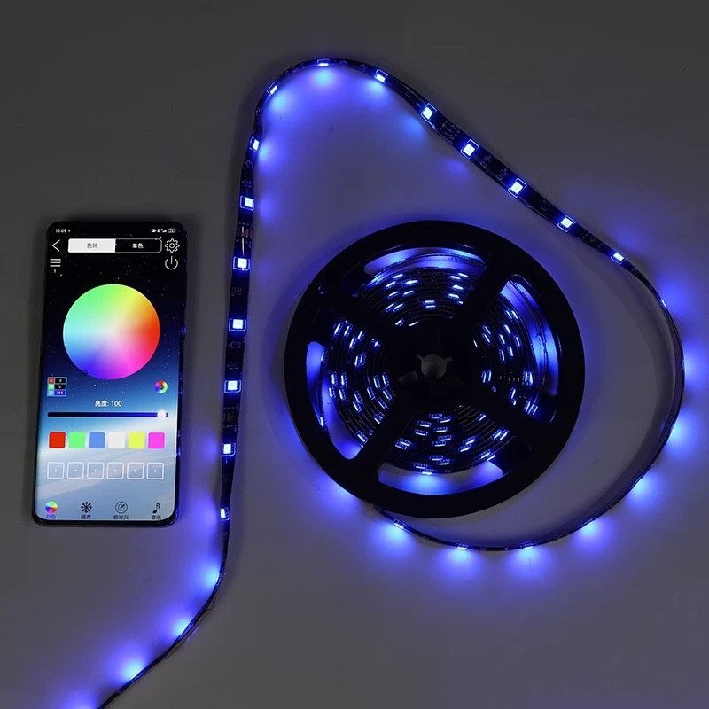 3M 5V 30LEDs/m RGBIC Strip Lights Smd 5050 Full Kit 1M 2M 3M 4M 5M Flexible TV Backlight Strip Lights