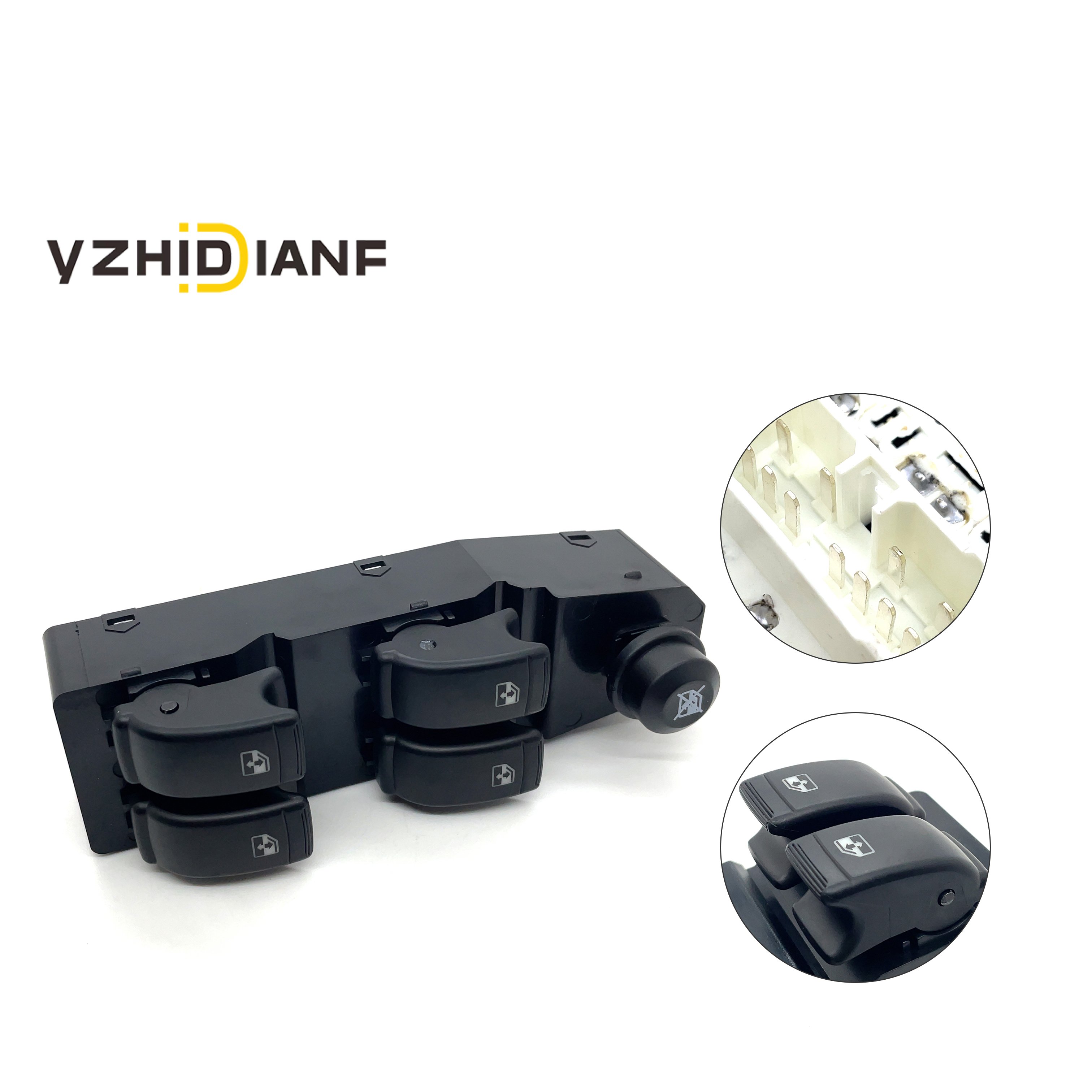 Wholesale Car Parts Power Master Window Switch Left Side 202005158 Window Switch for Chevrolet Aveo Pontiac