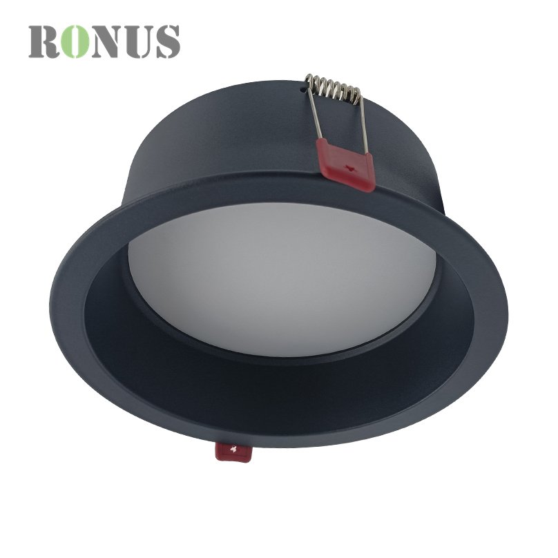 Commercial IP44 SMD Spot 10W 4 Inch Round Antiglare Down Light Ceiling 12W Recessed LED Downlight