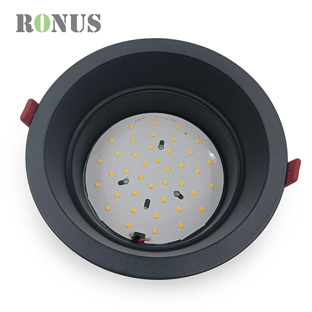Commercial IP44 SMD Spot 10W 4 Inch Round Antiglare Down Light Ceiling 12W Recessed LED Downlight