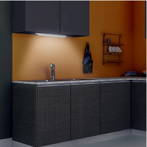 Motion Sensor Under Cabinet Lights 40 LED USB Rechargeable Battery Operated LED Closet Light Wireless Magnetic Dimmable