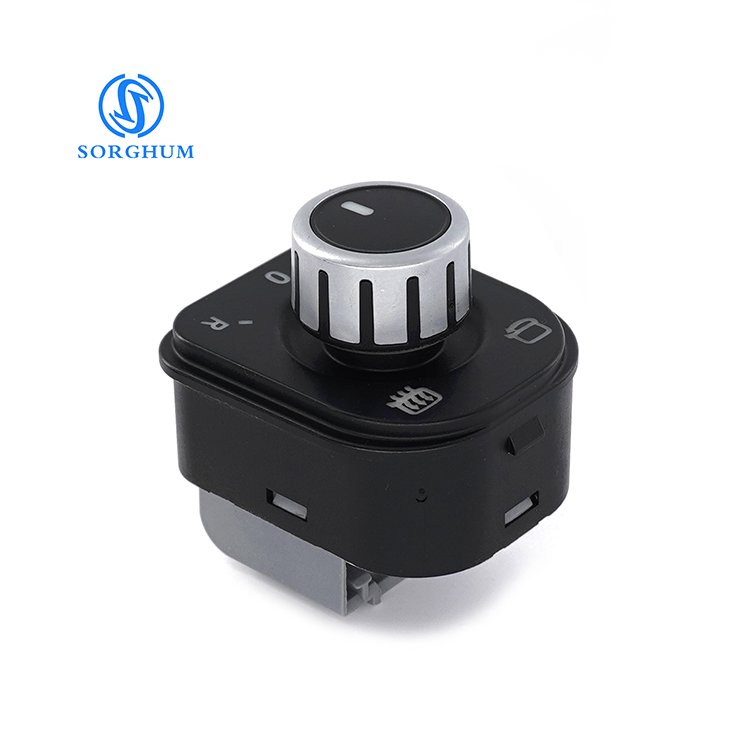 Sorghum 5ND959565 5ND959565A 3C8959565A Automotive Parts Mirror Control Switch for VW GOLF VI PASSAT CC TIGUAN 2008 2012 2013