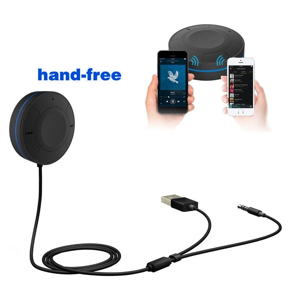 Portable Mini Hands-Free Car Kit BT V4.1 Audio Music Receiver
