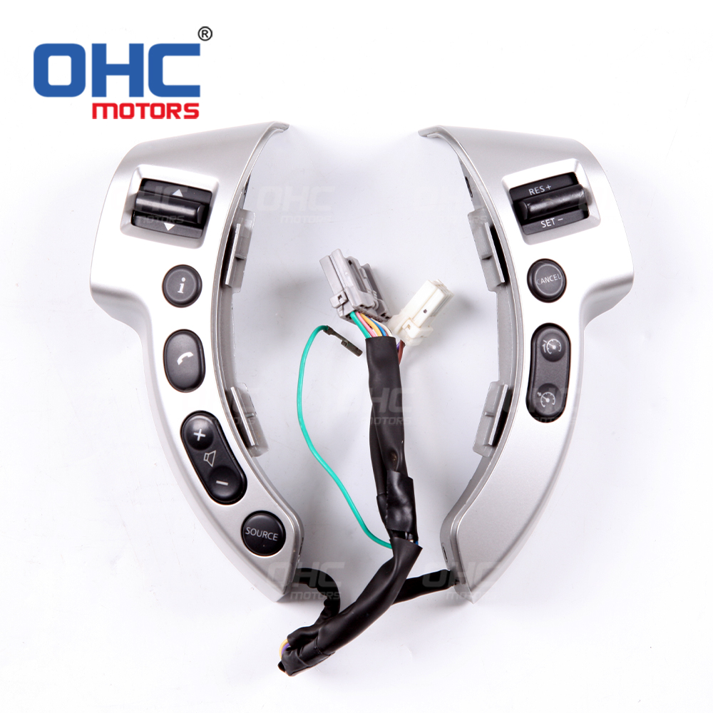 Steering Wheel Remote Control Switch Fit for NISSAN Qashqai X Tail XTail 08-12 Car Steering Wheel Cruise Control Audio Switches