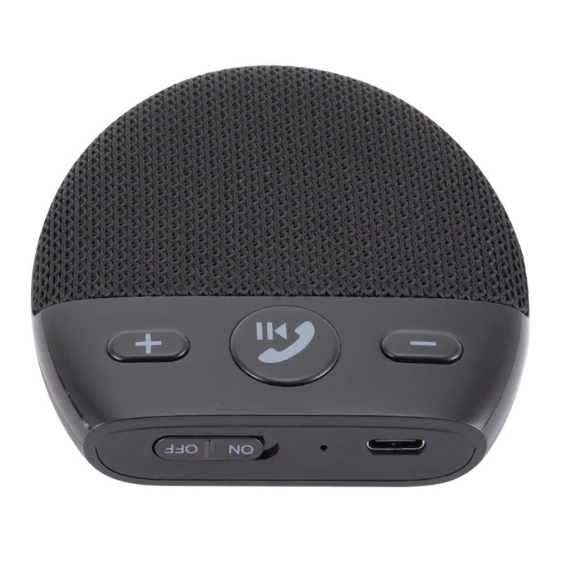 Wireless Vehicle Car Bluetooth V5.0 Speakers Handsfree Car Kit Hands-free Bluetooth Speakerphone Sun Visor Car Accessories
