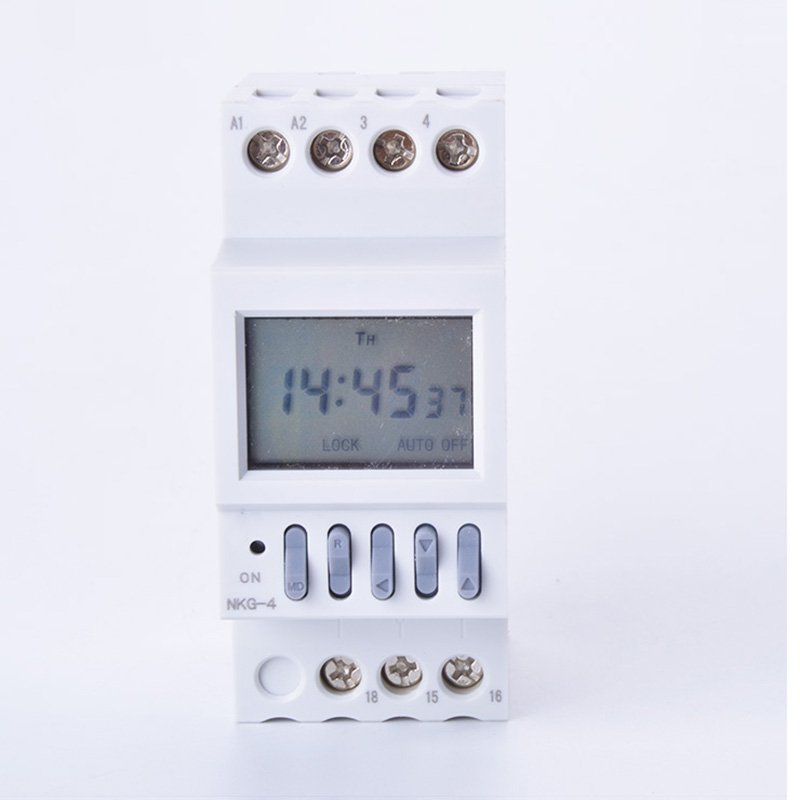 Din Rail Timer Intelligent Microcomputer Auto Bell Ring Controller Time Switch School 220V NKG-4 with 40 Groups