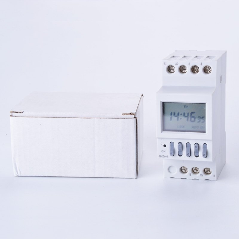 Din Rail Timer Intelligent Microcomputer Auto Bell Ring Controller Time Switch School 220V NKG-4 with 40 Groups