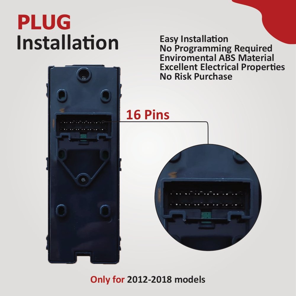 Exceptional Grades up Drive 2013 Front Left Electric Power Window Master for Hyundai I30 Auto Switches