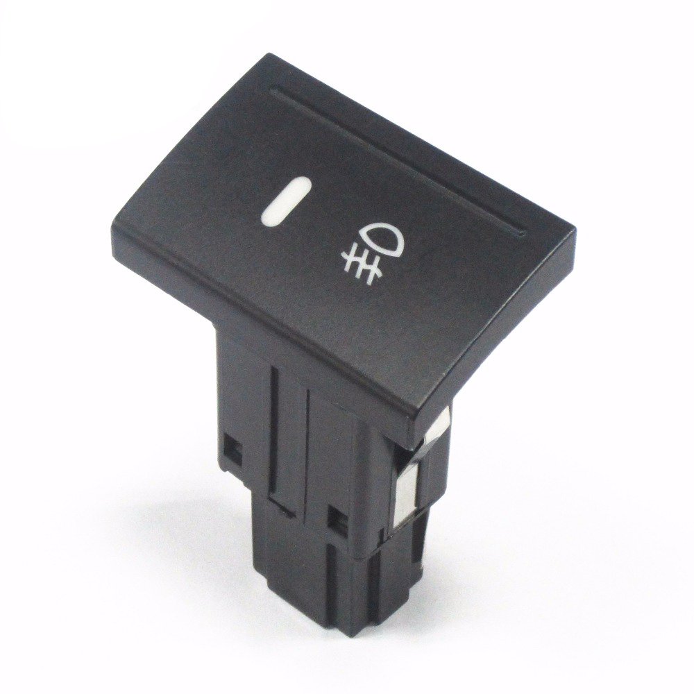Cocas 12V 3A RED Led On-Off ROOF Lights Push Button Switch for Volkswagen Amarok OEM Replacement Switch Left Side