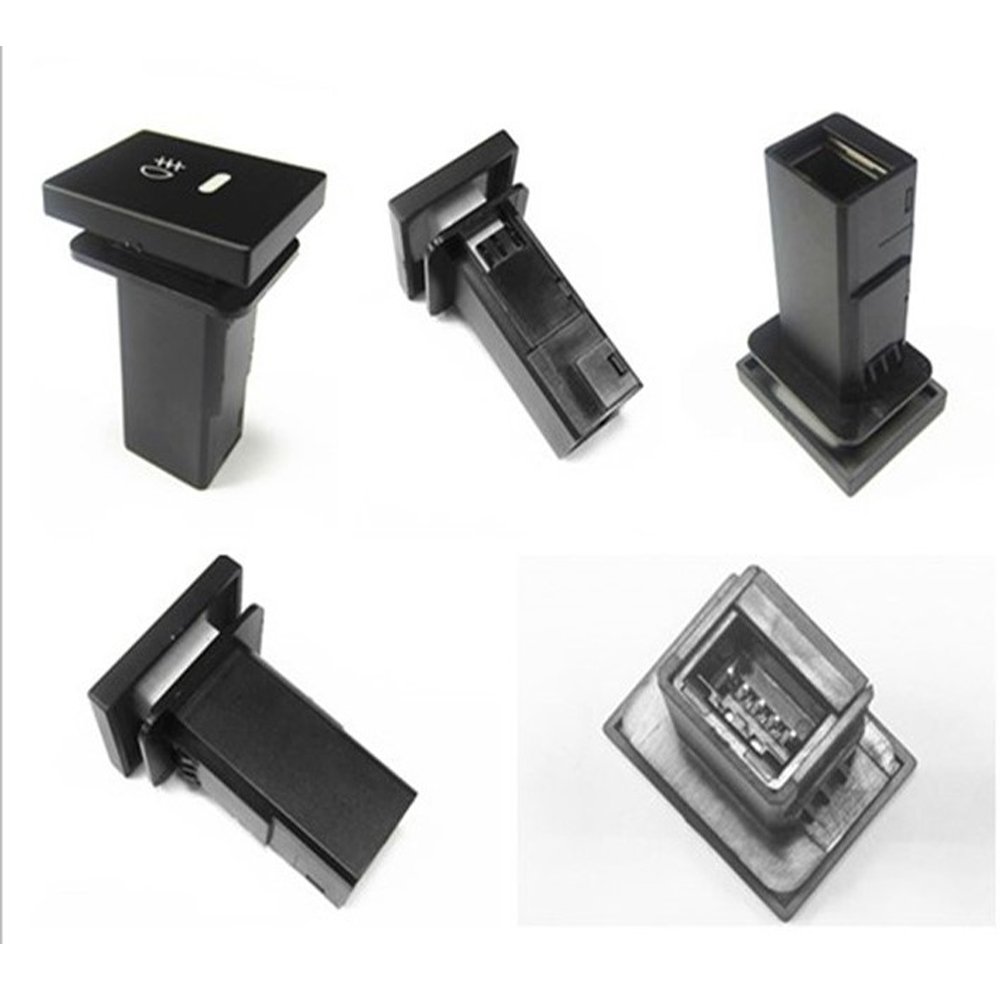 Cocas 12V 3A RED Led On-Off ROOF Lights Push Button Switch for Volkswagen Amarok OEM Replacement Switch Left Side