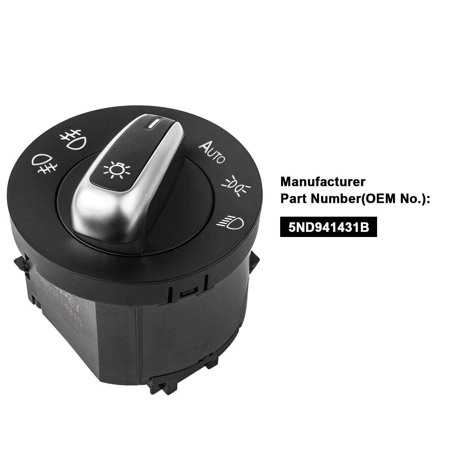 5ND941431B for VW Golf MK5 Passat Car Headlight Fog Light Switch