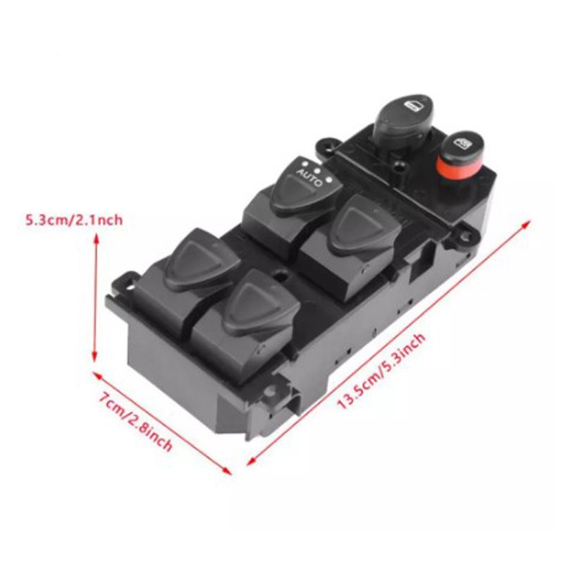 35750SNVH51 35750-SNV-H51 Front Left Master Power Window Switch Button Control for Honda Civic 2006 2007 2008 2009 2010
