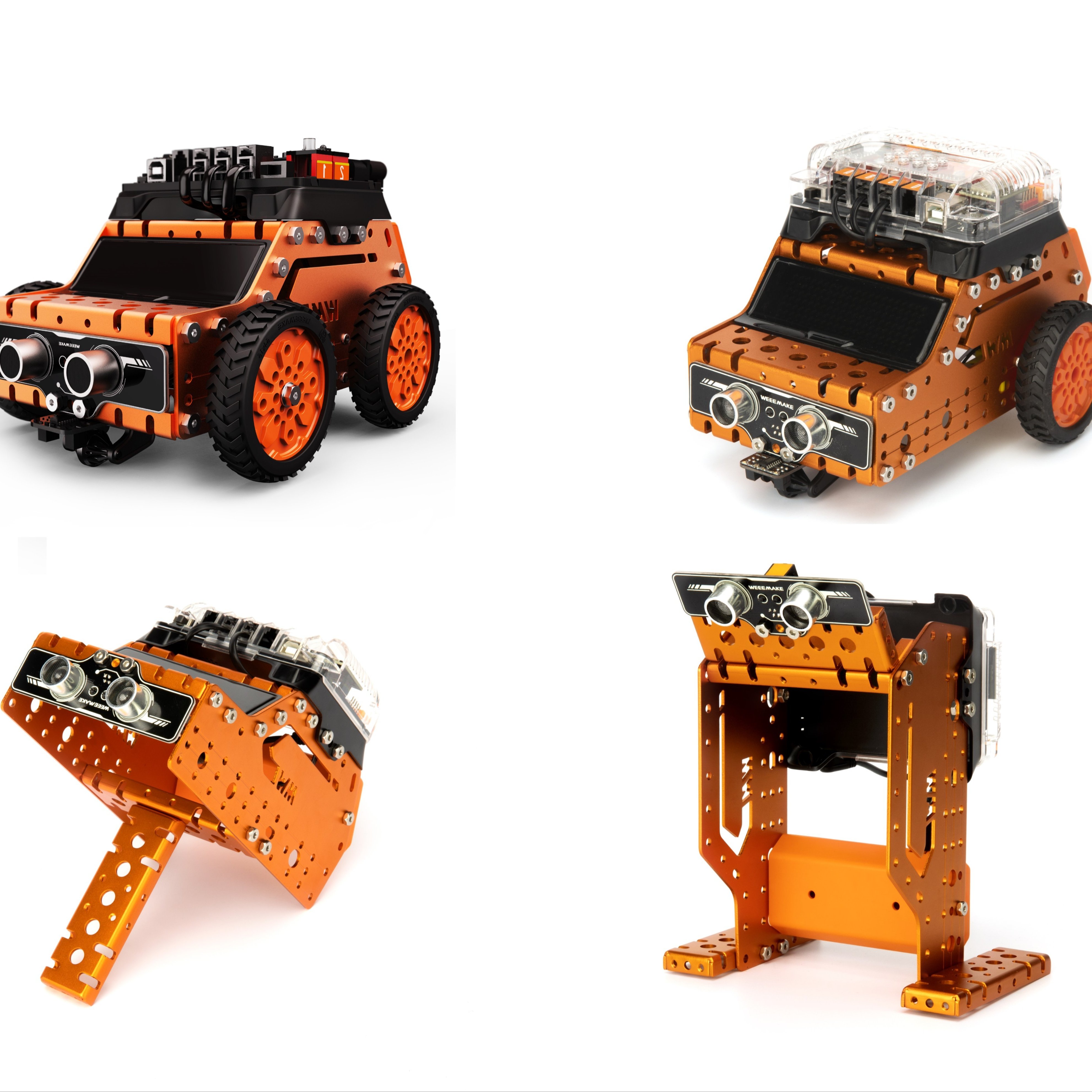 WeeeBot Jeep STEM Classroom Robot Kit Bluetooth Version Car Robotics Kit For Schools Educational Programming Coding Kit Robotics