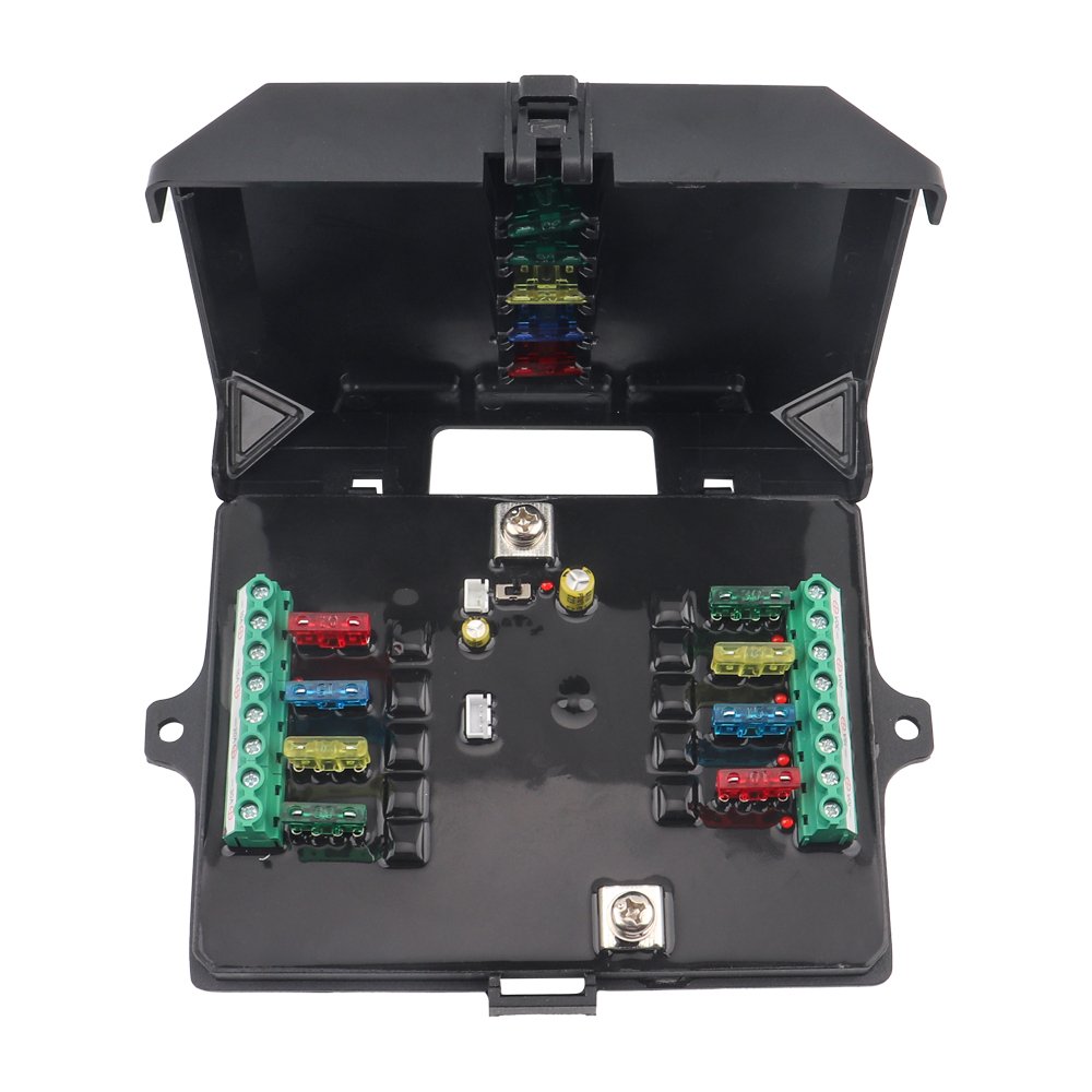 8 Gang Wireless RGB Dimmer Auto Switch Panel Led 12V-24V Product Control Light Switch Box Panel