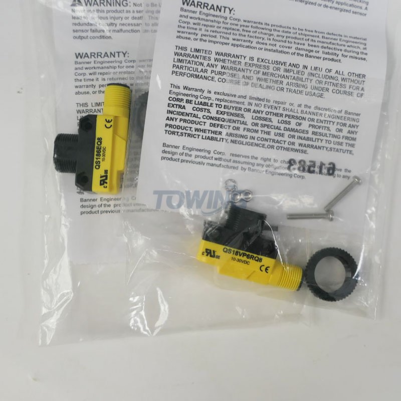 100% New and Original BANNER QS18VP6RQ8 Photoelectric Switch