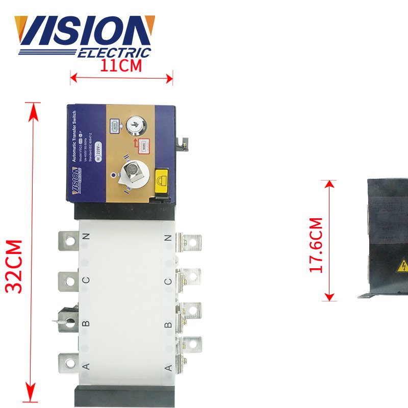 Generator Spare Parts ATS Manufacturer in China Auto Transfer Switch ATS 250A