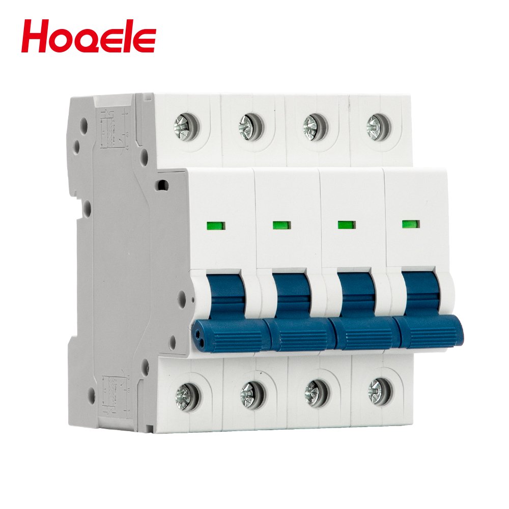 6KA MCB SP DP TP HQS12-63 Miniature Circuit Breakers MCB C65 New Design Din Rail Single Pole MCB SKD Parts6A 16A 32A 40A 50A 63A