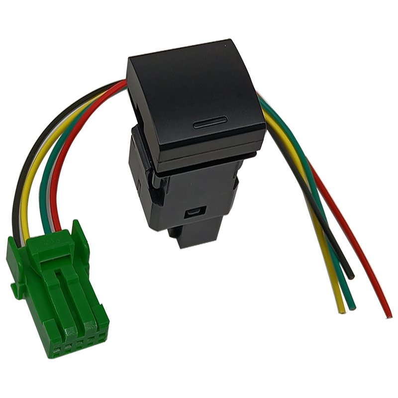 Auto Parts square Control Switch 22.5*22.5 Push Button On-off Momentary Japanese Car Parts Button Switches Acceptance of Order
