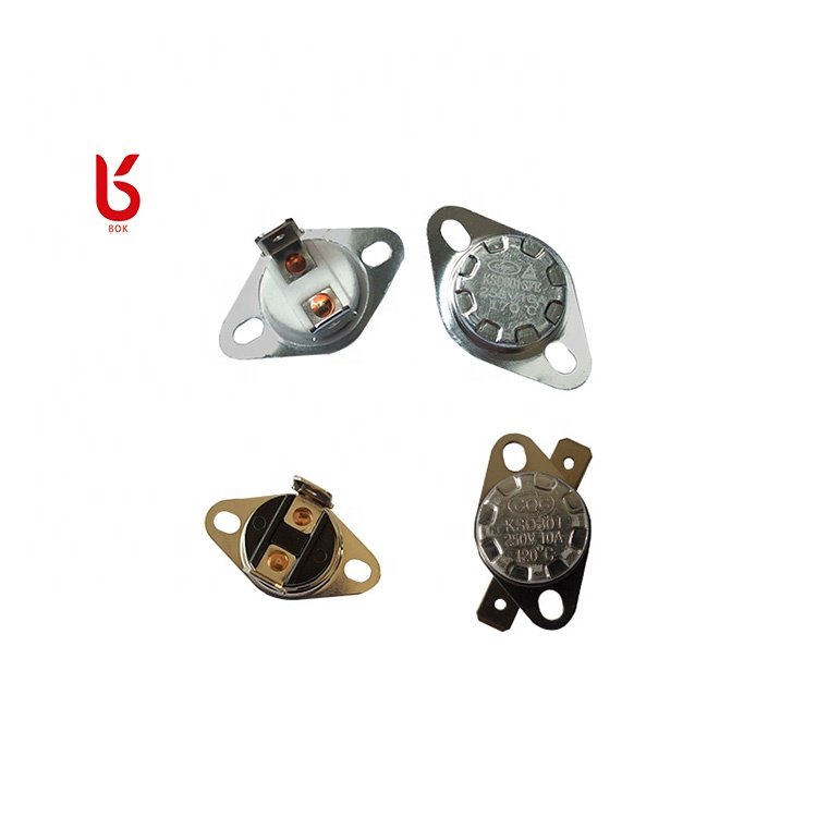 Nomally Close Snap Action Temperature Switch KSD301 125V 250V 10A 16A KSD301 Thermal Protector