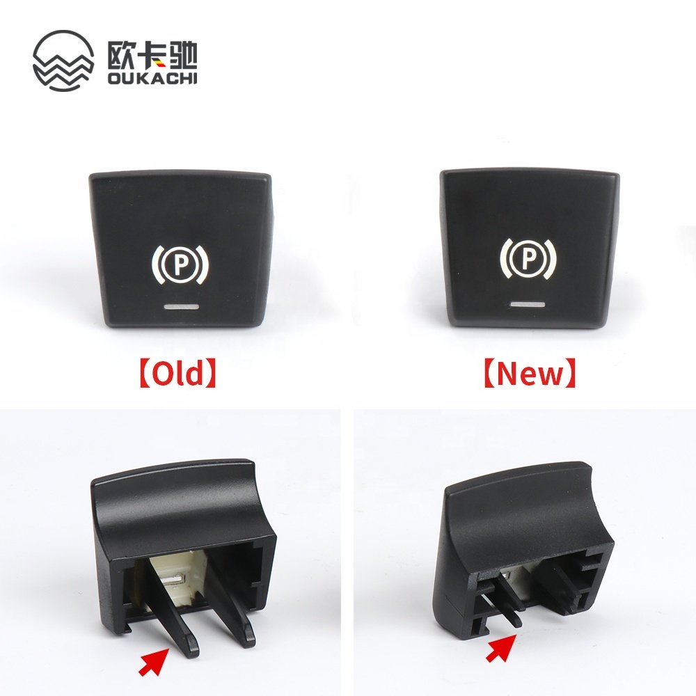 Electronic Parking Switch Auto H Button Replacement for BMW 5 6 7 X3 X4 X5 X6 F Series F10 F01 F02 F25 61312822518 61319159997