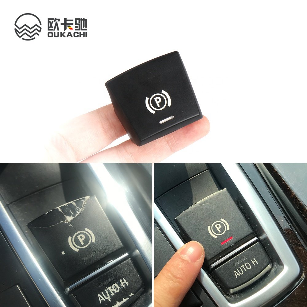 Electronic Parking Switch Auto H Button Replacement for BMW 5 6 7 X3 X4 X5 X6 F Series F10 F01 F02 F25 61312822518 61319159997