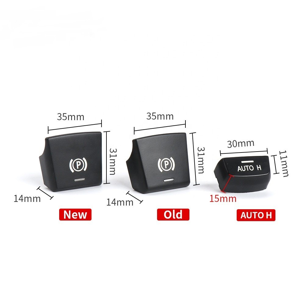 Electronic Parking Switch Auto H Button Replacement for BMW 5 6 7 X3 X4 X5 X6 F Series F10 F01 F02 F25 61312822518 61319159997