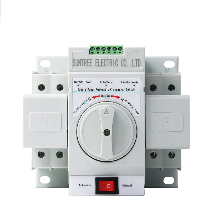 New ATS Controller Generator Transfer Switch AC 50A Automatic Transfer Switch
