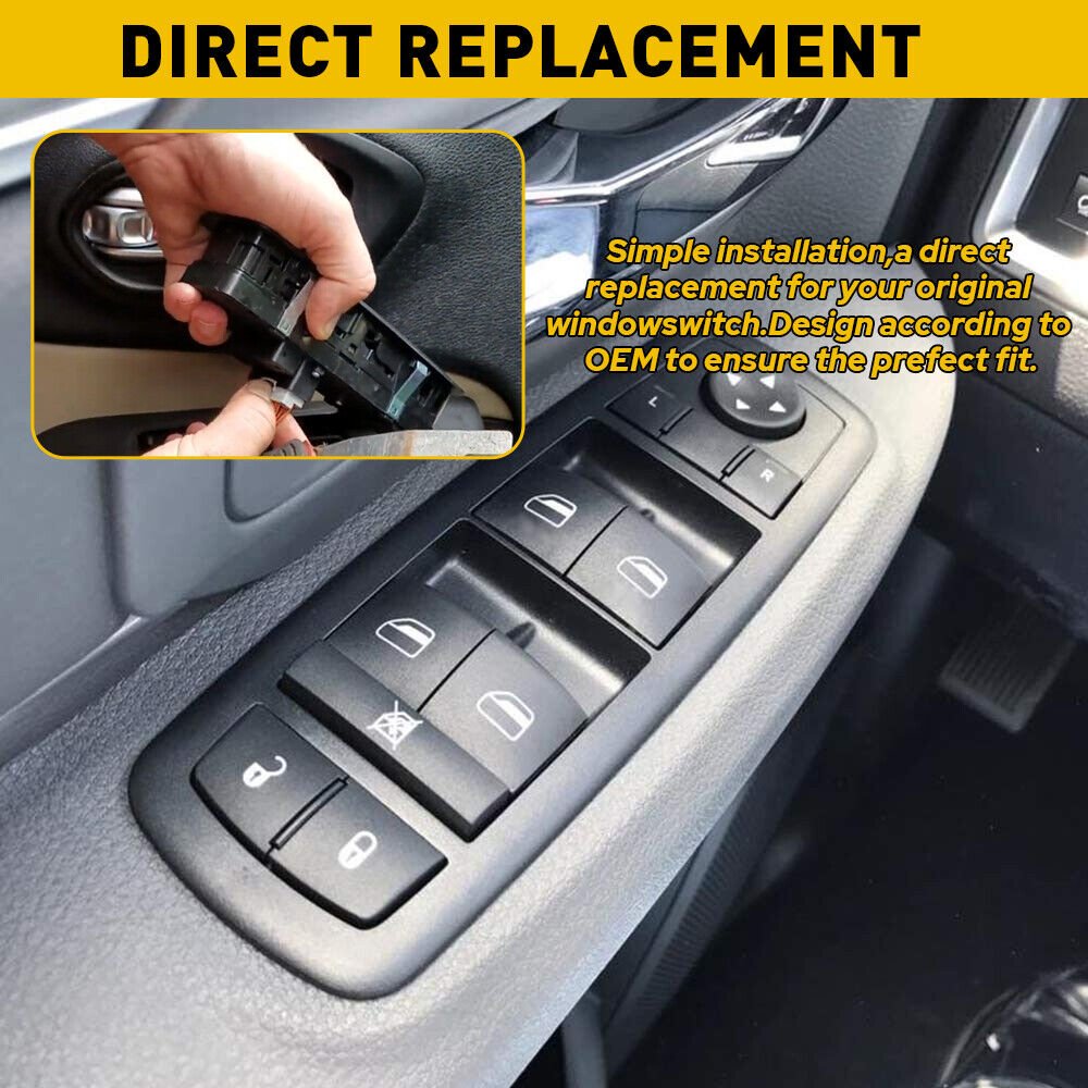Sorghum 4602535AG Car Electric Power Window Master Switch for Dodge Grand Caravan