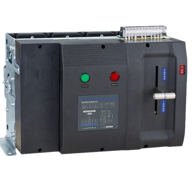 YUYE Motorized Type ATS 1250a 3000a Transfer Auto Change Over Switch