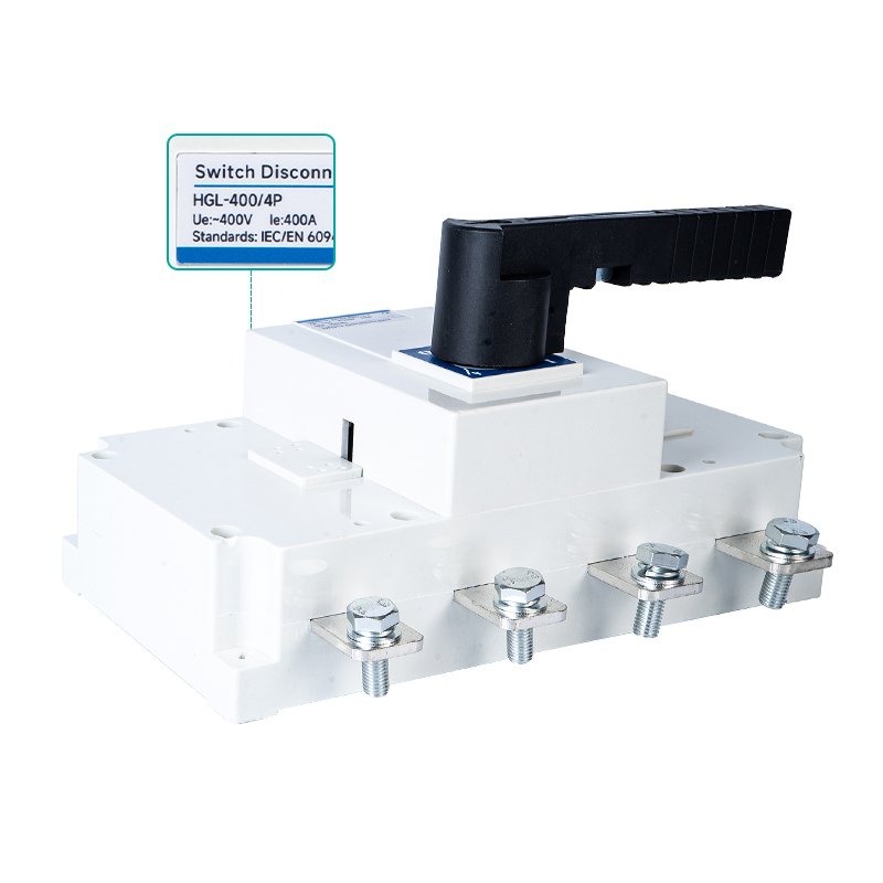 HGL-400/4P Load Switch Three-Phase Four-Wire Disconnect Switch 400V Cabinet Operation Four-Pole Manual Switching