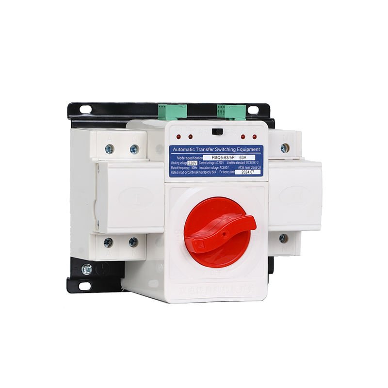 Model Circuit Breaker Dual Power Surge Protection Switch ATS Automatic Transfer Switch
