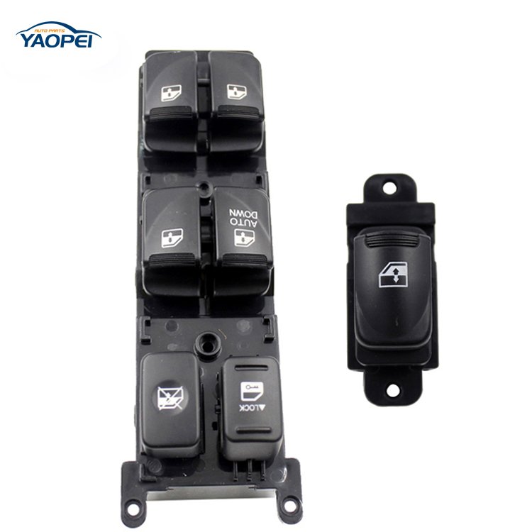 Front Left Electric Power Window Switch 93570-1E111 93570-1E110 for H Yundai Accent 2007-2008