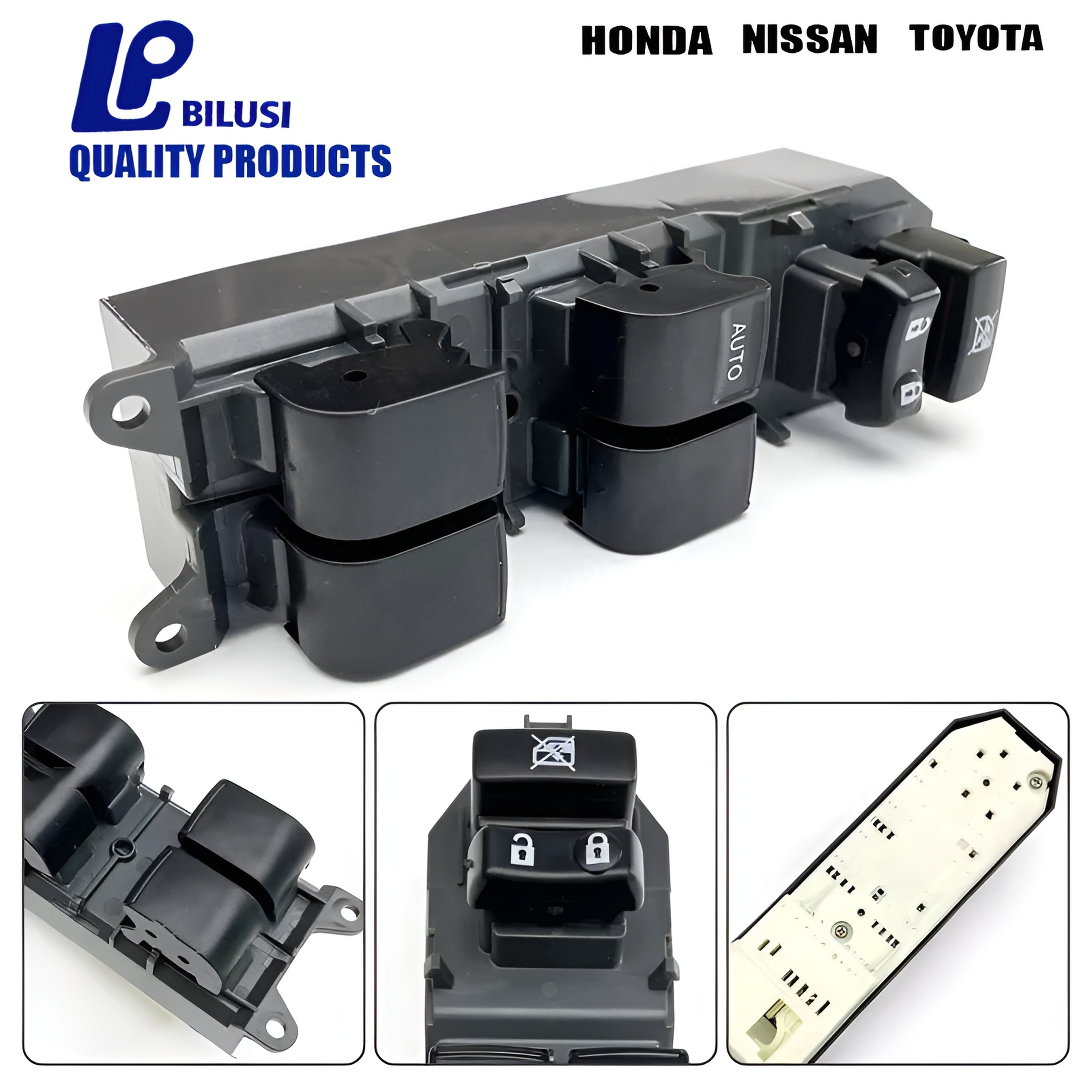 Bilusi Window Regulator Manufacturer Universal Auto Car Power Window Switch for honda Civic Oem:35760-sna-a02 35760-sna-x01